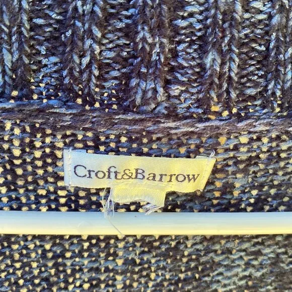 Women's Croft & Barrow Waterfall Cozy Sweater Size Large - Picture 11 of 11